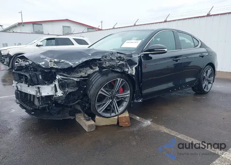 2024 Genesis G70 2.5T Awd из США, поврежденный, VIN KMTG34SC3RU140751